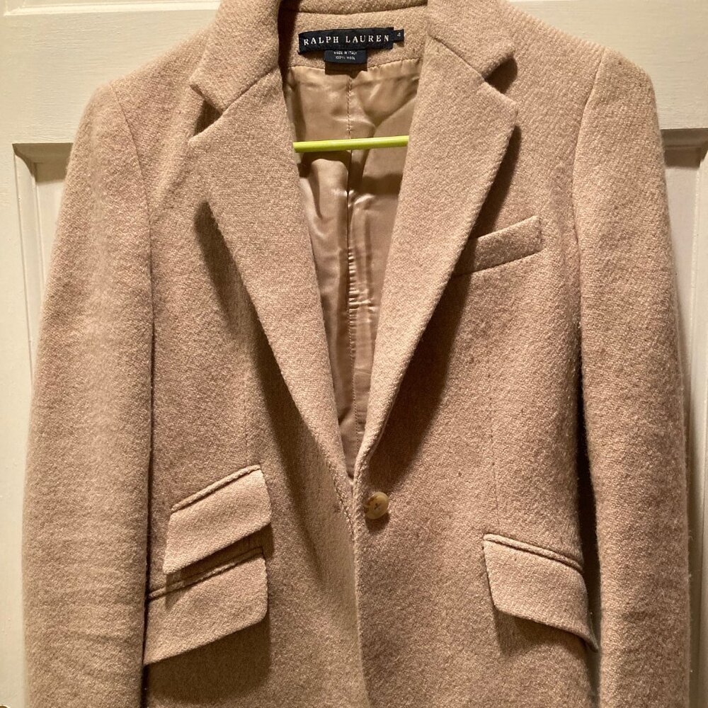 Vintage Black Label Ralph Lauren wool blazer